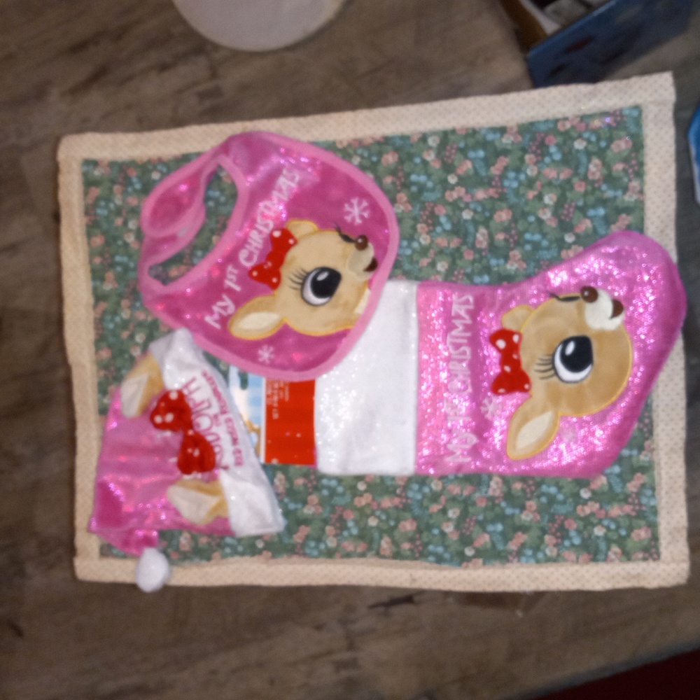 Baby's first Christmas female Clarice set